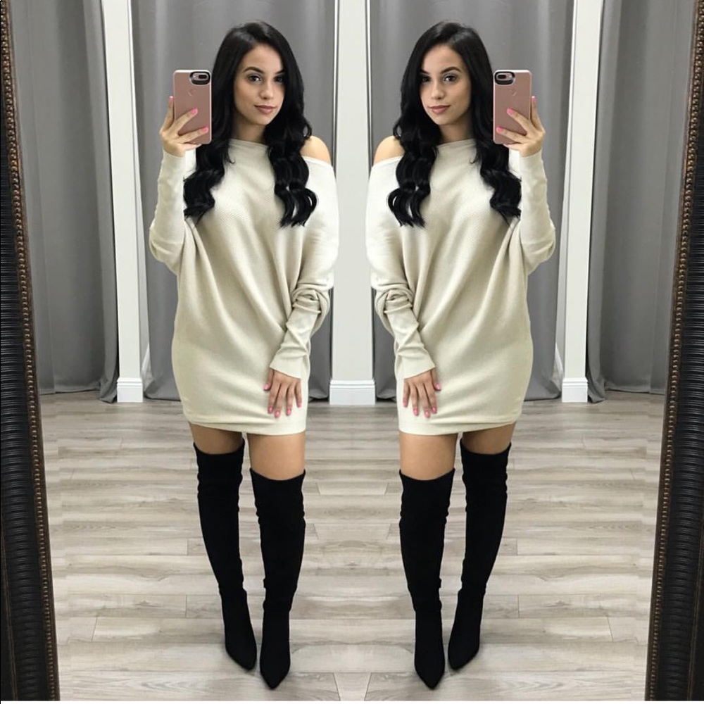 Sweater dress